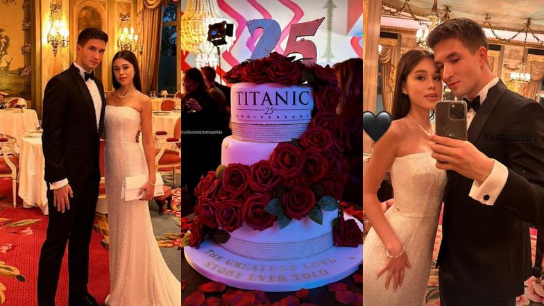 "Titanic" wraca do kin! Jeleniewska wybrała się na premierę do Londynu