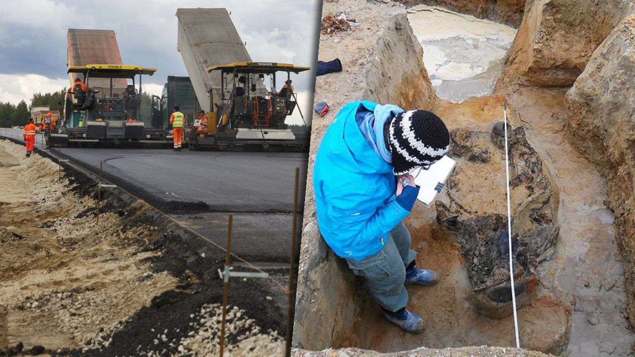 Skarby przeszłości na budowach dróg. Oto co odkryli archeolodzy