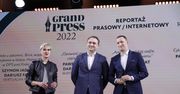 Nagrody Grand Press 2022 dla dziennikarzy Wirtualnej Polski