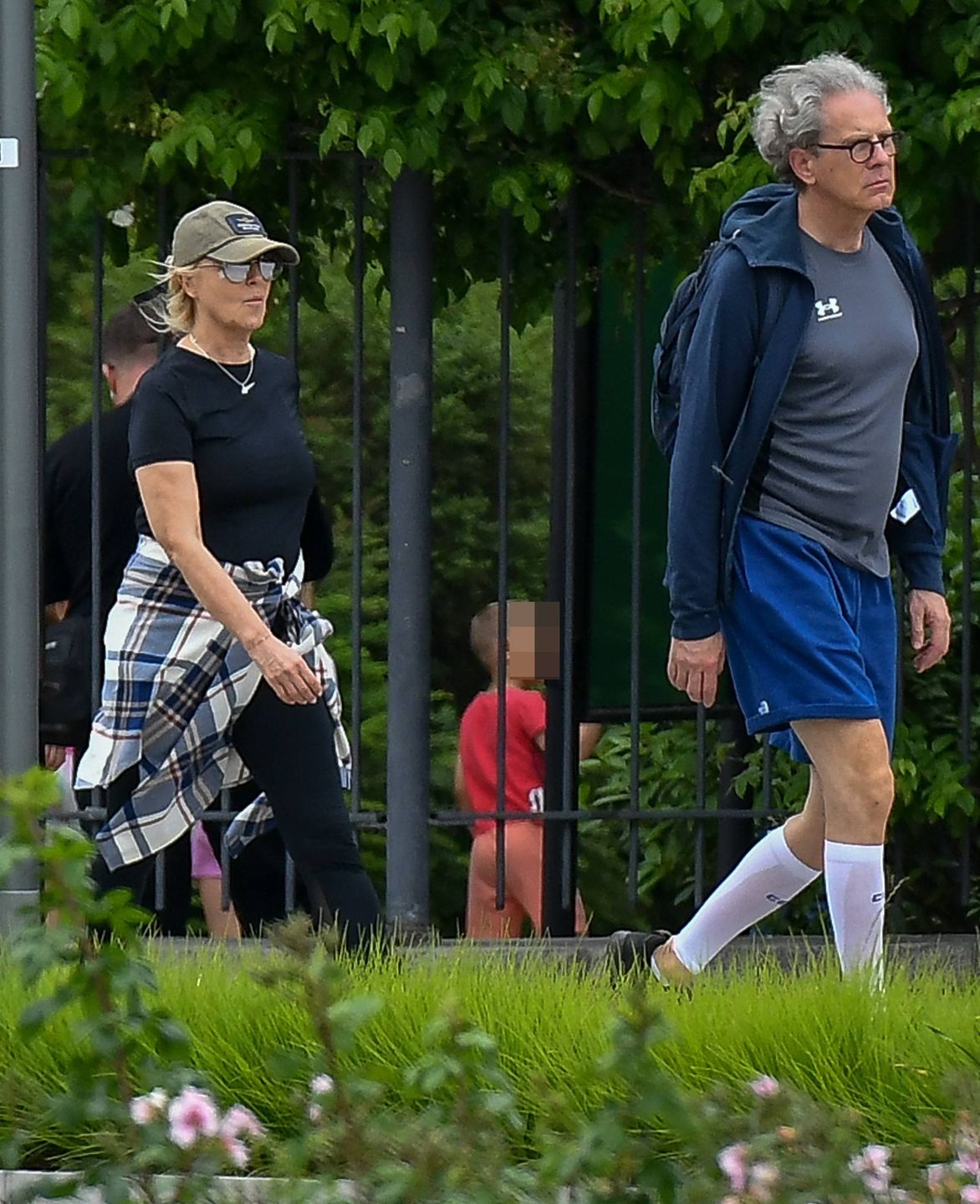 Agata Młynarska z mężem na mieście