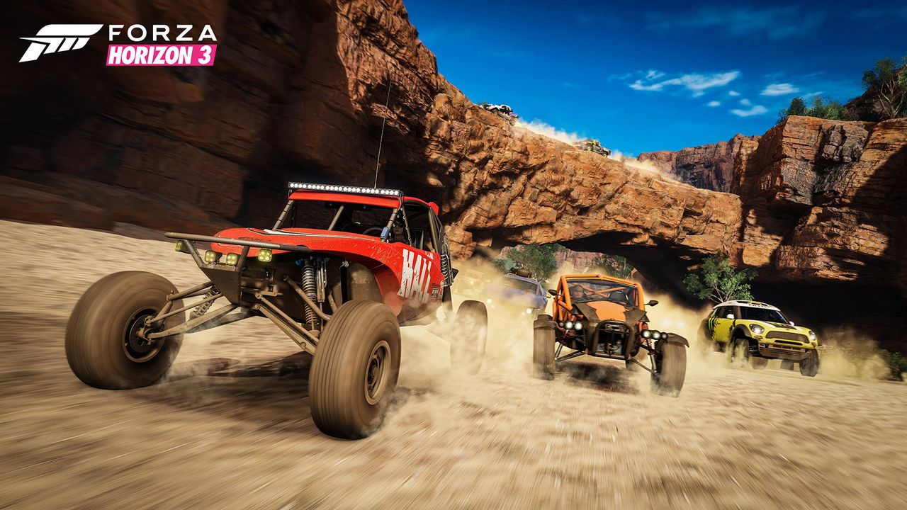 Jeszcze nikt nie pokazał tak dramatycznie stadka kangurów. Nowy MotorStorm nadchodzi, Forza Horizon 3 mu na imię