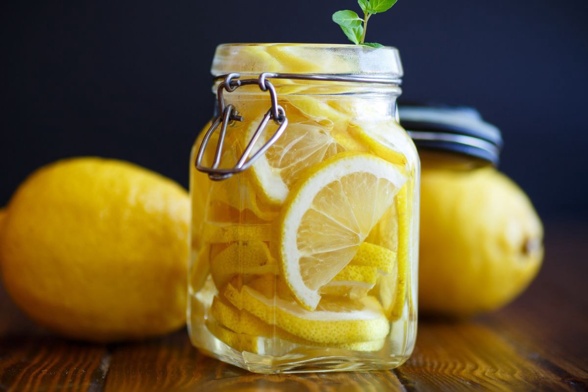 Lemons in a jar - Delicacies