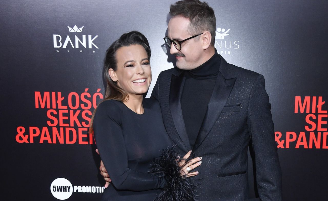 Anna Mucha tak świętowała urodziny ukochanego. Sprawiła mu nietypowy tort