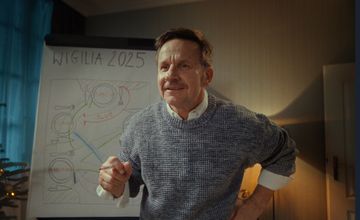 Bartłomiej Topa i Katarzyna Herman w spocie kampanii "Spokojne Święta"