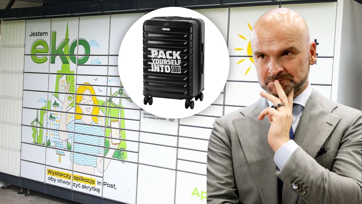 Rafał Brzoska mówi o sukcesie walizek InPostu