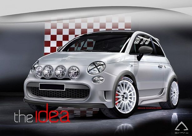 Camal Fiat 500 Marcia Corta - podrasowany Abarth?