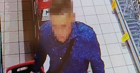 Kradzież w Biedronce. Młody mężczyzna okradł sklep na tysiąc złotych. Jest poszukiwany