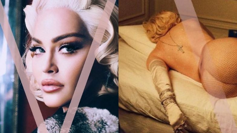 Madonna wypina pośladki w sesji inspirowanej Marylin Monroe