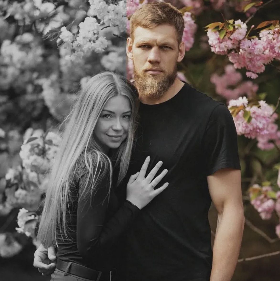 Aleksiej Sewostjanow z żoną