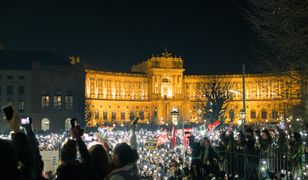 Działo się w nocy. Fala protestów w Wiedniu