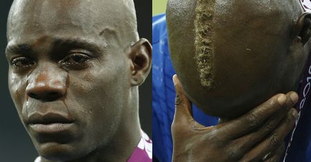 Balotelli PŁACZE po przegranej z Hiszpanią! (ZDJĘCIA)
