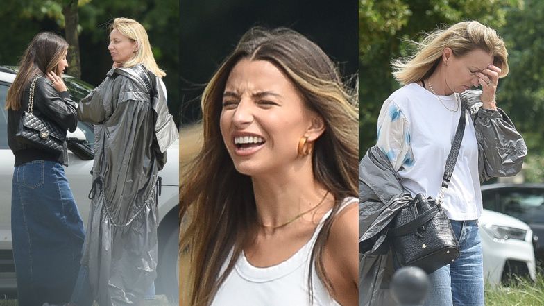 Julia Wieniawa awanturuje się z matką na parkingu