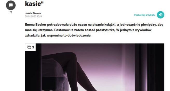 Rada Etyki Mediów: teksty o sex workingu nie naruszają zasad Karty Etycznej Mediów