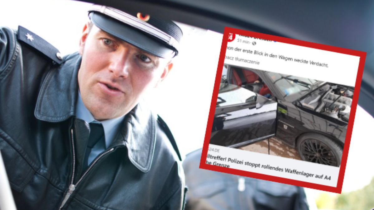 Niemiecka policja zatrzymała polskiego kierowcę. W jego samochodzie znaleziono cały arsenał.