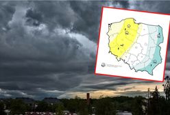 Niebezpieczna niedziela. "Punktowo silne opady deszczu"