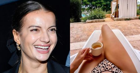 Janoszek uciekła przed Stanowskim do raju! Relaksuje się, czytając książkę o "PIERWSZEJ POMOCY EMOCJONALNEJ" (ZDJĘCIA)