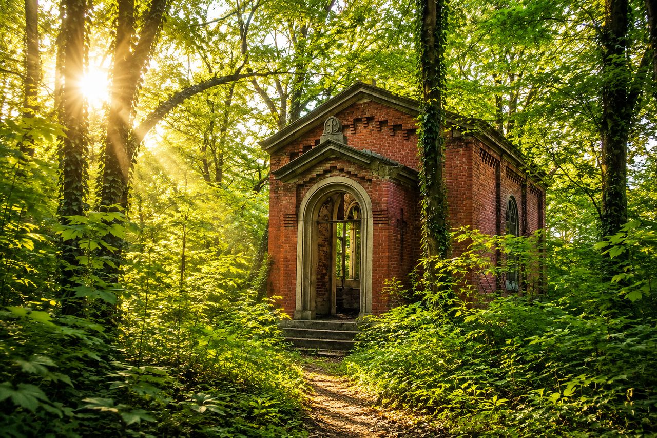 Ukryta w parku. Kaplica Büttnerów w Jeziorkach Kosztowskich czeka na ratunek
