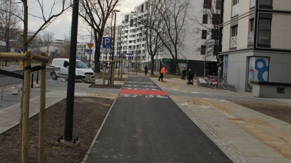Na Rydygiera jest niebezpiecznie - alarmują piesi. Źródło: Urząd Dzielnicy Żoliborz