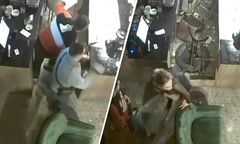 Awantura w barze w Kijowie. Nagle mężczyzna wyciągnął broń