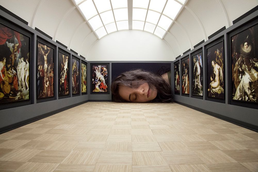 Tezi Gabunia umożliwia ludziom odwiedzenia znanych galerii sztuki dzięki swoim miniaturom 3