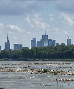 Wody coraz mniej. Niepokojące zdjęcia Wisły
