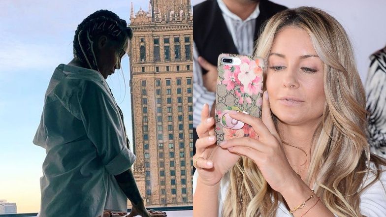 Małgorzata Rozenek "podbija świat" z pośladkiem na wierzchu