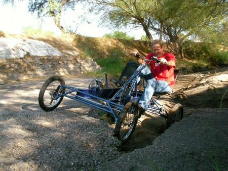 Quadrocykl czyli elektryczny rowerowy quad (wideo) 2