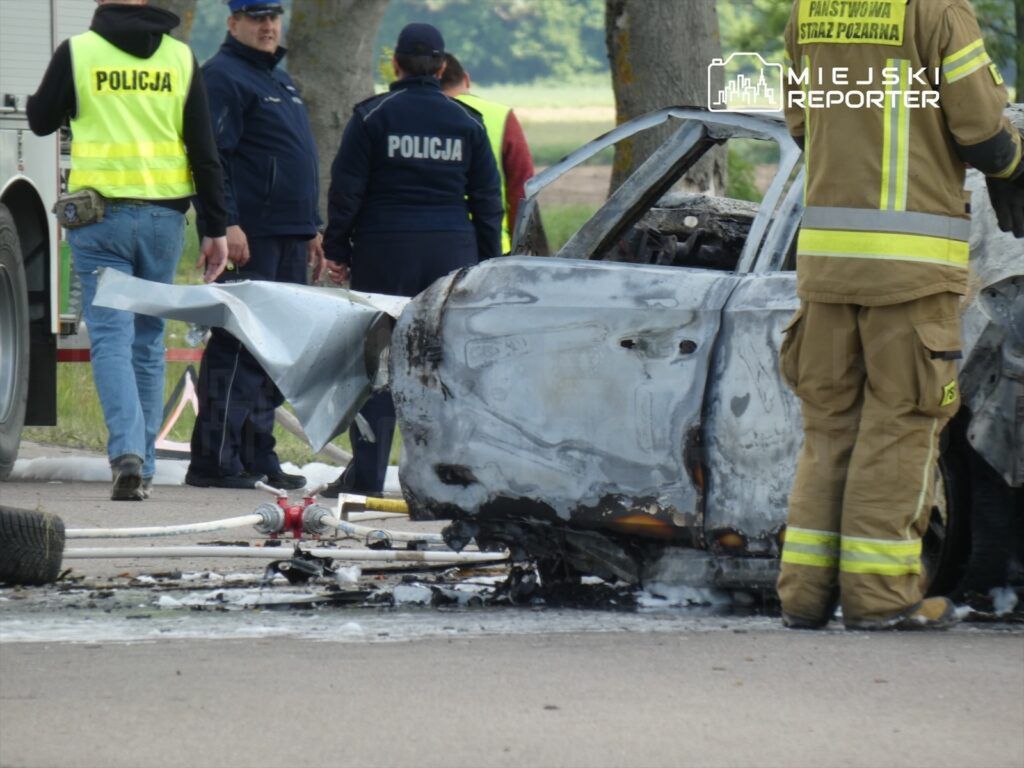 fot. Miejski Reporter. Tragiczny wypadek pod Warszawą