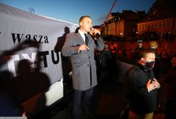 Bąkiewicz zagłuszał uczestniczkę Powstania Warszawskiego. Fala komentarzy