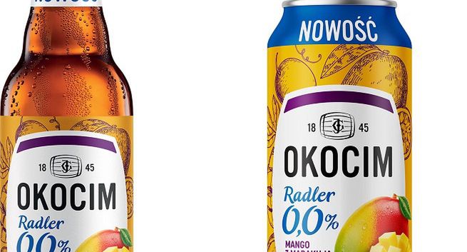 Okocim z bezalkoholowym wariantem Mango z marakują
