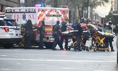 Strzały w centrum Manhattanu. Są zabici i ranni