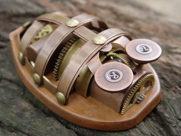 Jedna z najlepszych steampunkowych myszy komputerowych wszech czasów 2
