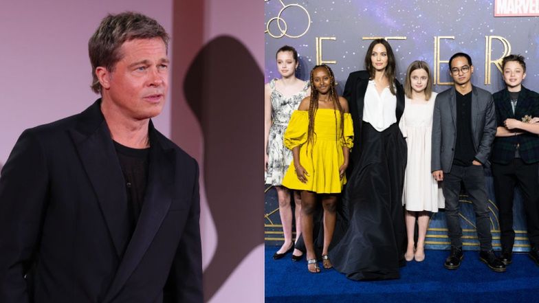 Brad Pitt stracił kontakt z dziećmi