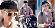 Niepozorna Diane Kruger na spacerze z dwumiesięczną córeczką