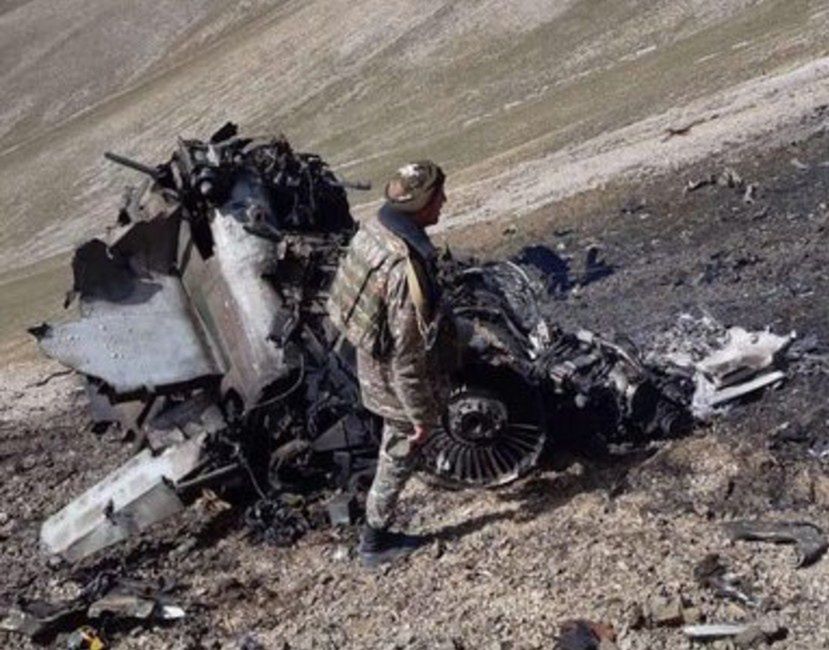Armenia-Azerbejdżan. Sprzeczne doniesienia ws. katastrofy dwóch Su-25 (mil.am)