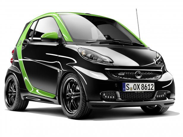 Wyższe napięcie – Brabus Fortwo Cabrio Electric Drive Concept (2012)