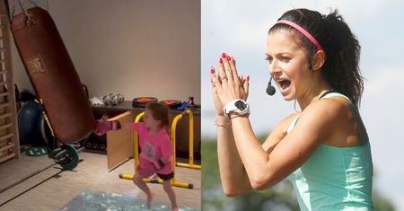 Anna Lewandowska chwali się KOLEJNYM talentem Klary: Uzdolniona pięciolatka potrafi już BOKSOWAĆ... (FOTO)