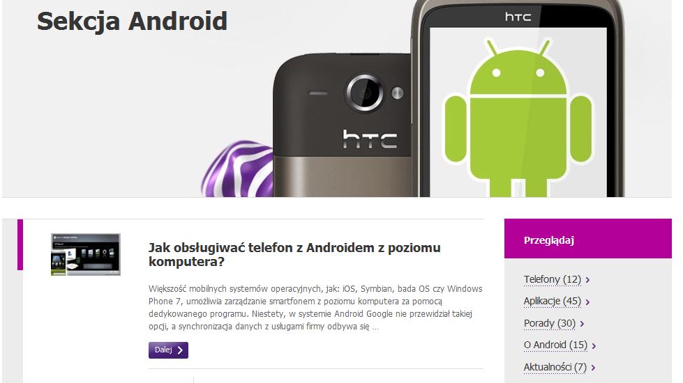Android.playmobile.pl, czyli blog Play o Androidzie 1