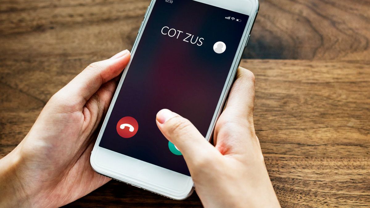 Telefon z połączeniem od ZUS