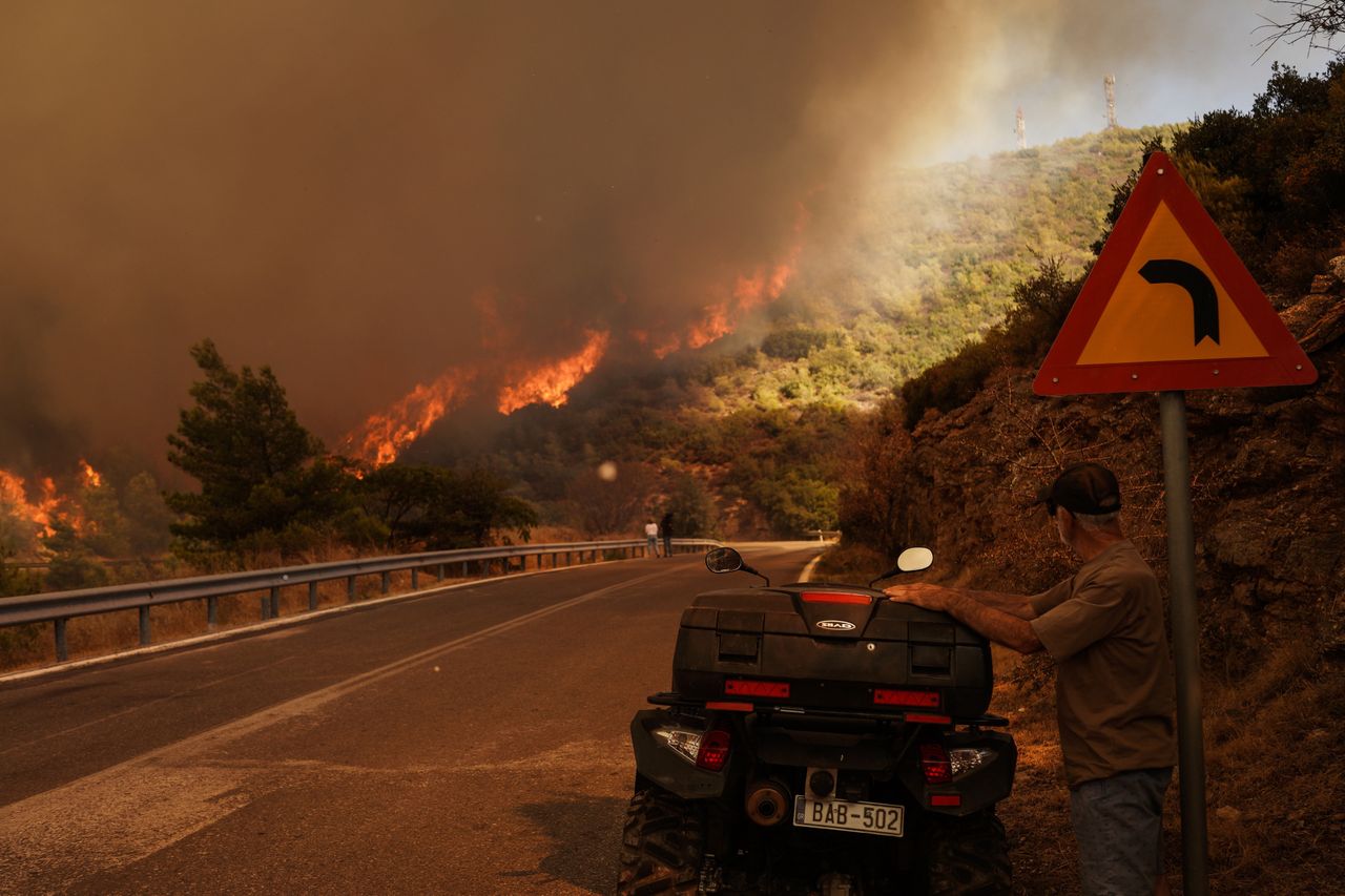 Fires in Greece