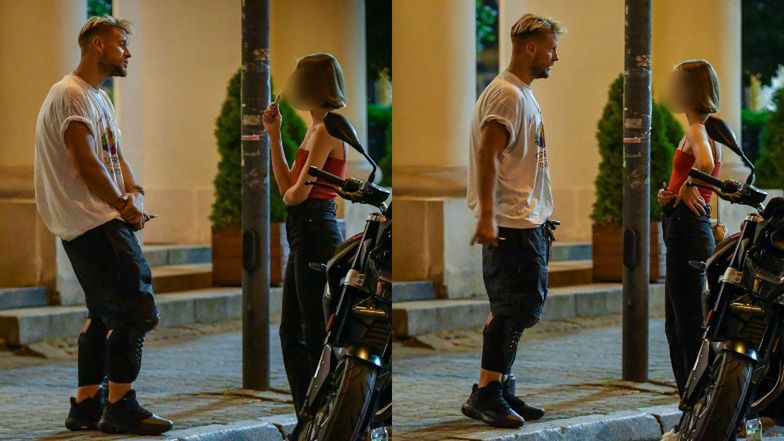 Sebastian Fabijański przyłapany na spotkaniu z tajemniczą nieznajomą