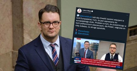 Powrót polityka do mediów. Łukasz Mejza uderza w Tuska