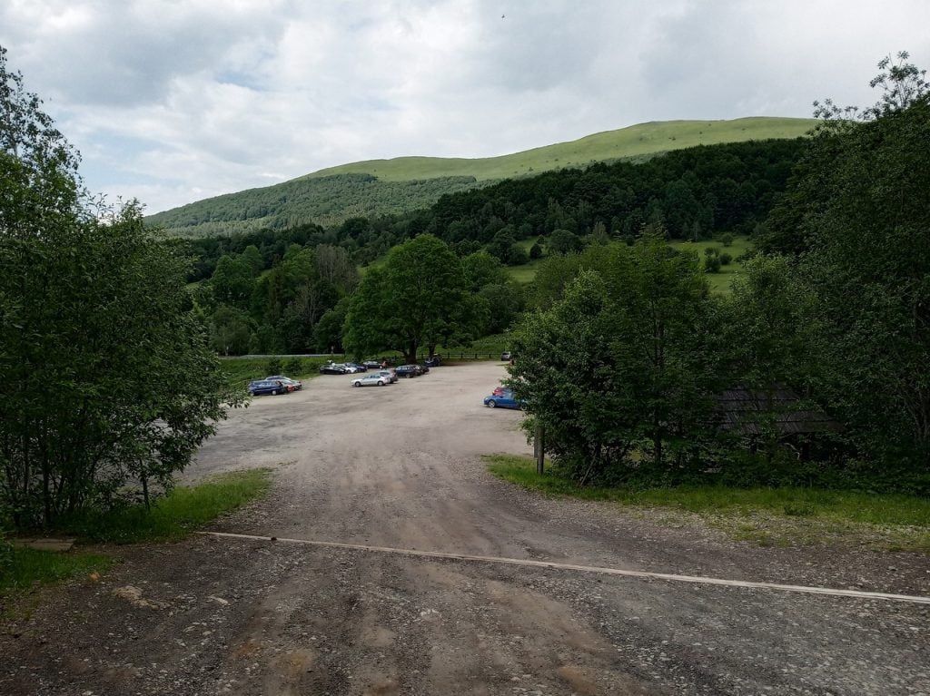 Parking na Trójstyk Krzemieniec