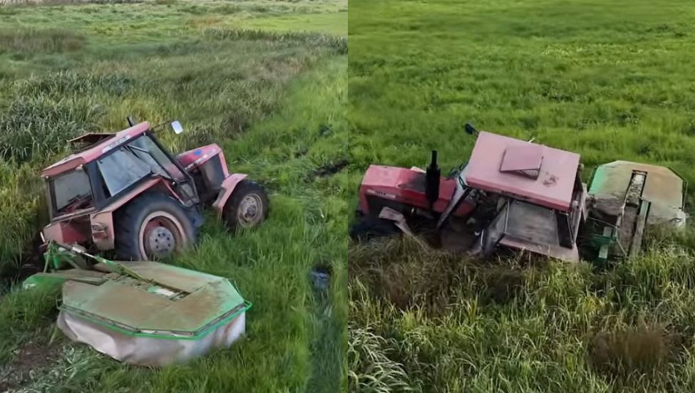 Ciągnik Andrzeja z Plutycz z "Rolnicy. Podlasie"