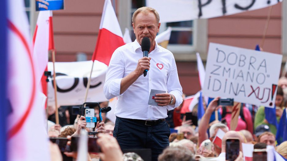 Donald Tusk we Wrocławiu
