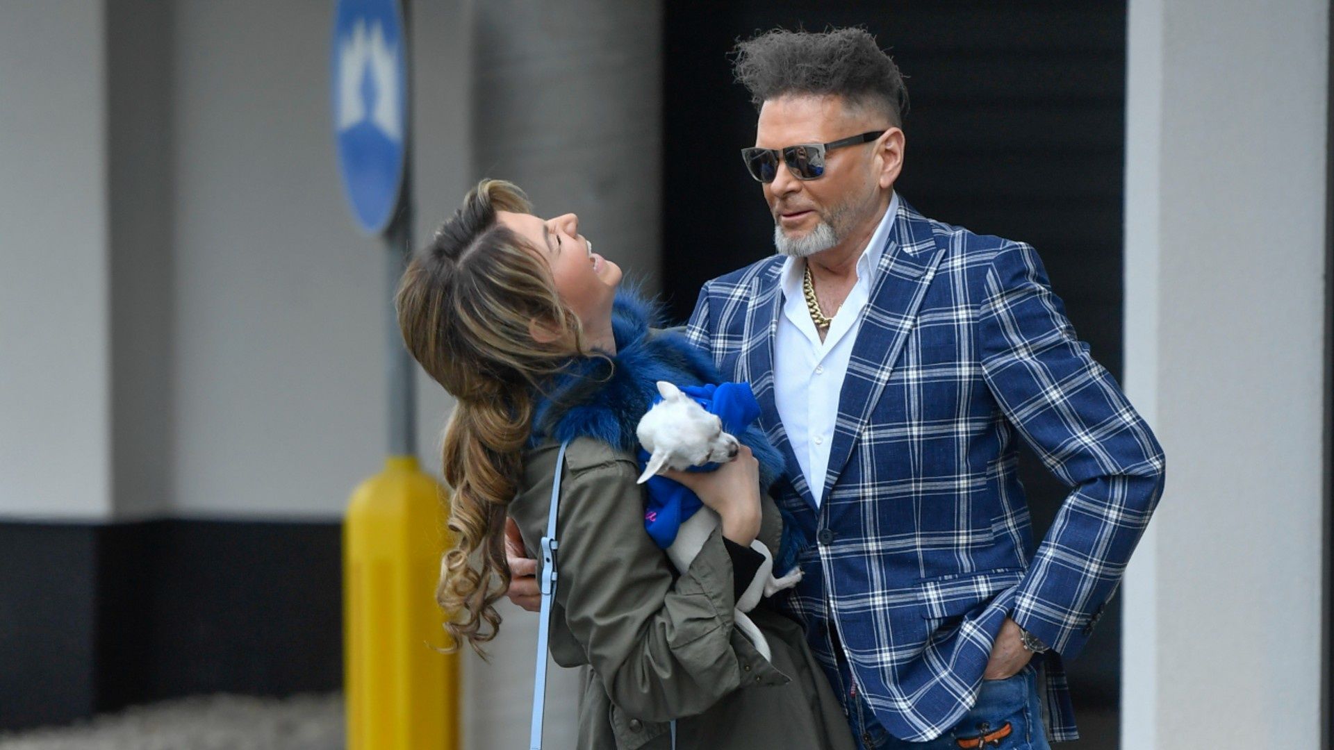 Krzysztof Rutkowski i Maja Rutkowski 