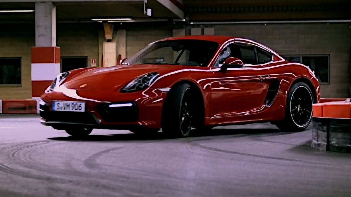 Porsche Cayman GTS jak gokart 1