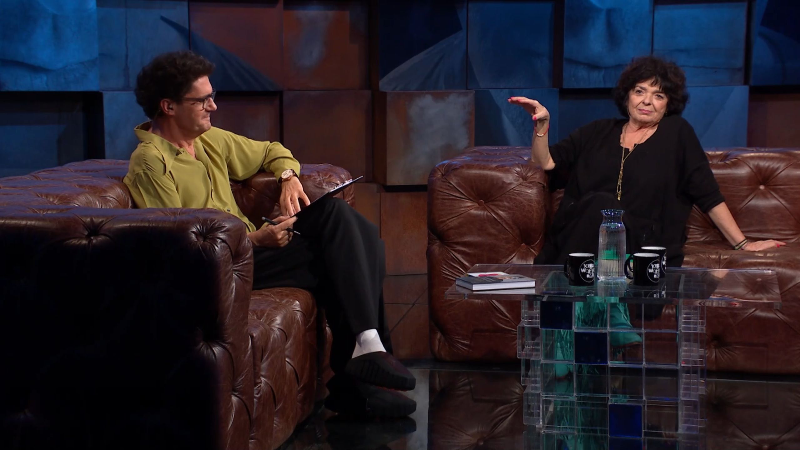 Katarzyna Grochola w programie "Kuba Wojewódzki"