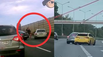 Agresor z A4 zatrzymany. Terroryzował kierowców na autostradzie