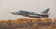 Su-24 nad Ukrainą. Rosyjskie bombowce polowały na różne cele